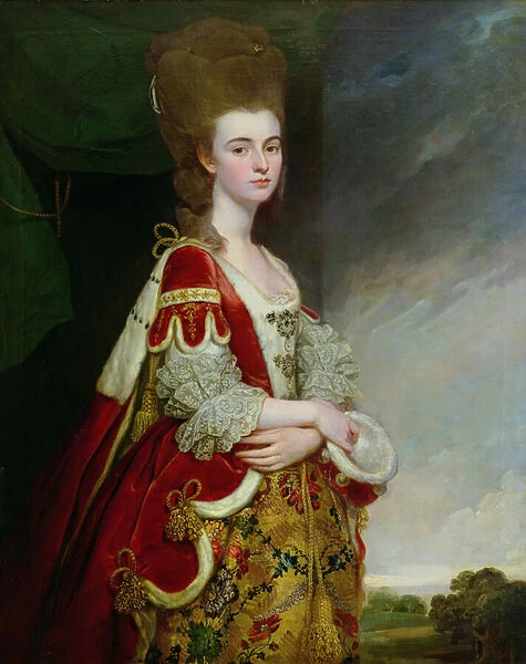 Lady Boston, nee Christian Methuen (oil on canvas)