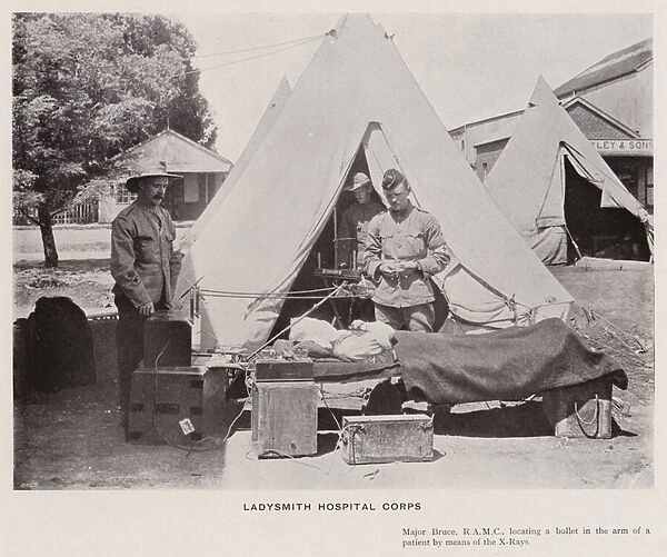Ladysmith Hospital Corps (b  /  w photo)
