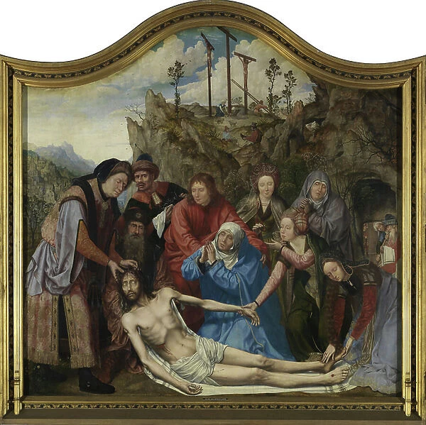 Lamentation of Christ, Altarpiece of the Guild of the Joiners, centre panel (oil on panel)