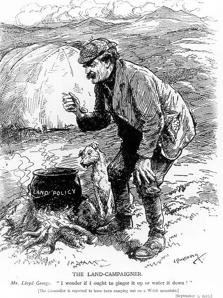 The Land-Campaigner, 1913 (engraving)