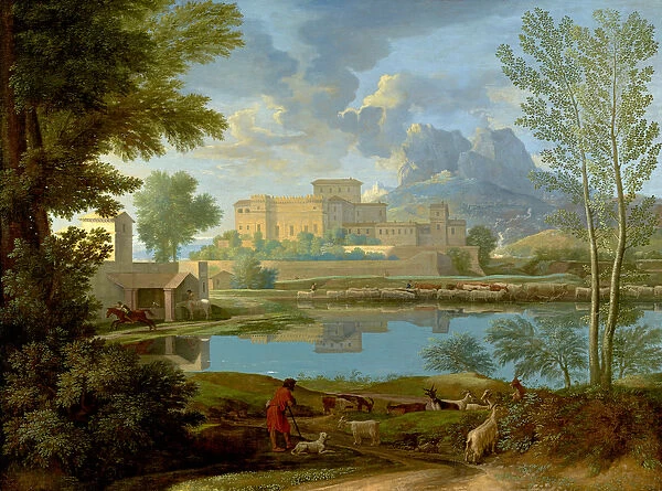 Landscape with a Calm, 1650-1 (oil on canvas)