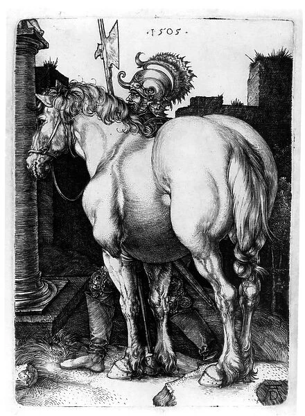 The Large Horse, 1509 (engraving)
