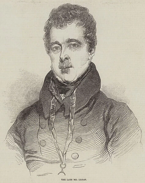 The Late Mr Liston (engraving)
