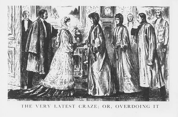 The Very Latest Craze; or, Overdoing it, 1883 (engraving)