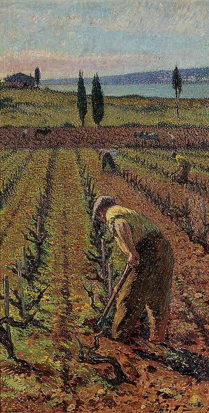 Le Cultivateur, c. 1925 (oil on canvas)