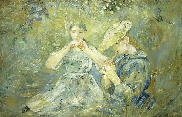 Le Flageolet, 1890 (oil on canvas)