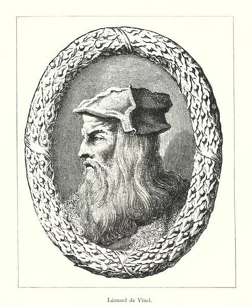 Leonard de Vinci (engraving)