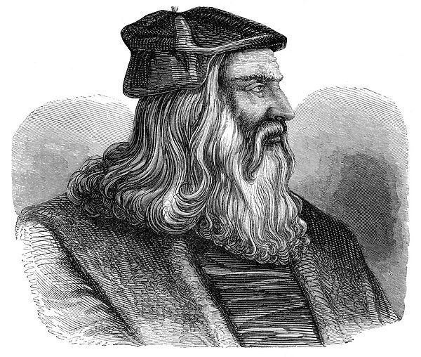 Leonardo Da Vinci (engraving)