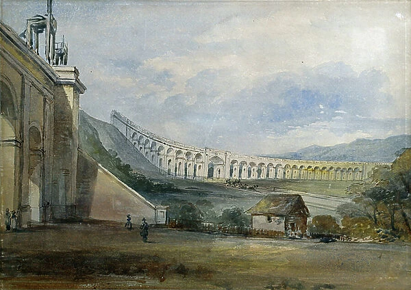 Lewes Viaduct, Brighton, 1846 (w / c)