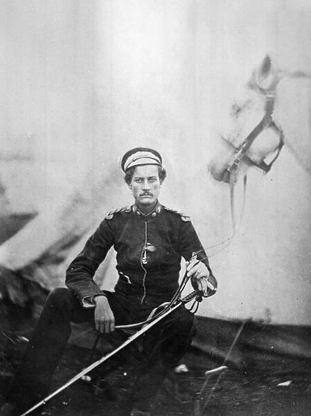 Lieutenant William Stirling, 1855 (b  /  w photo)