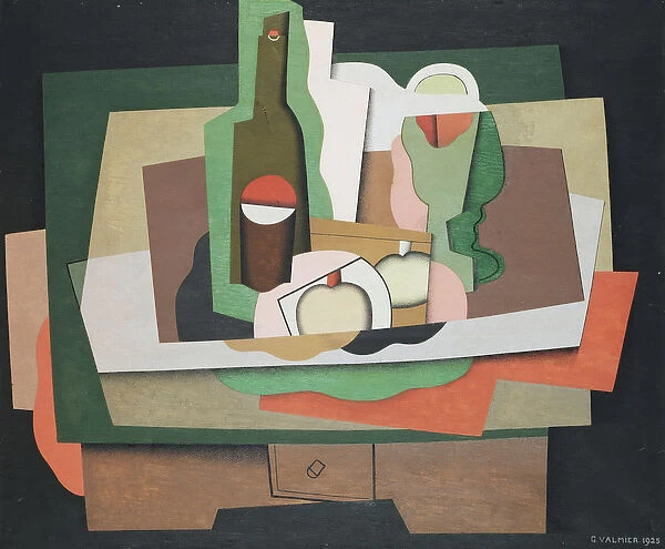 Still Life on a Table; Nature Morte sur une Table, 1925 (oil on canvas)