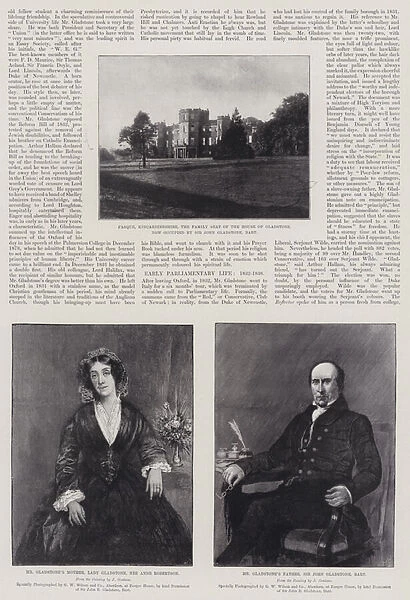 The Life of William Ewart Gladstone (engraving)