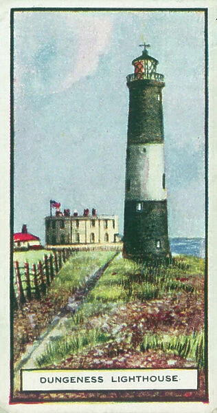 Lighthouses: Dungeness Lighthouse (colour litho)