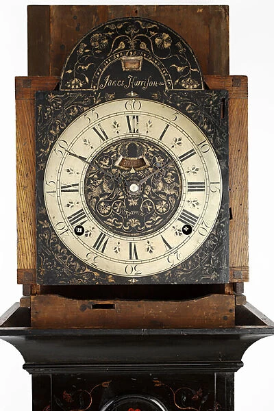 Longcase clock, 1727 (mixed media)