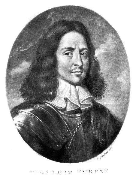 Lord Thomas Fairfax (1612-71) illustration from Portraits of Characters Illustrious