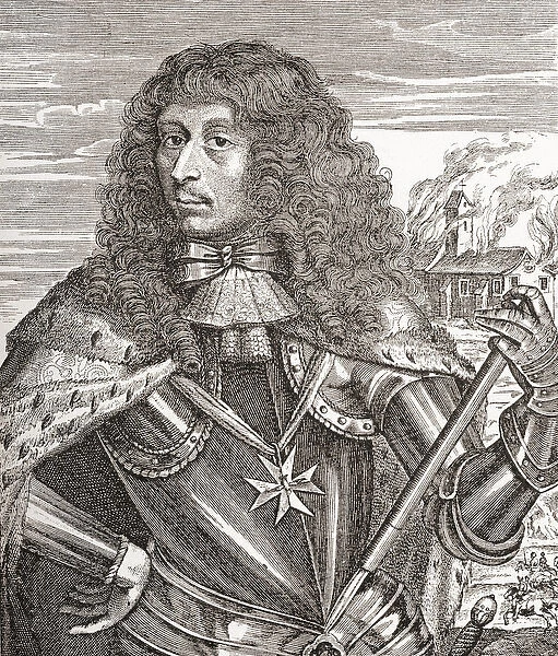 Louis de Bourbon, Prince of Conde aka le Grand Conde, 1621 A-1686. French general