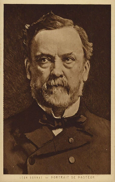 Louis Pasteur (1822-1895), French chemist and microbiologist (litho)
