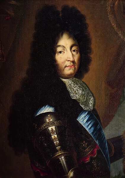 Louis XIV (1638-1715) (oil on canvas)
