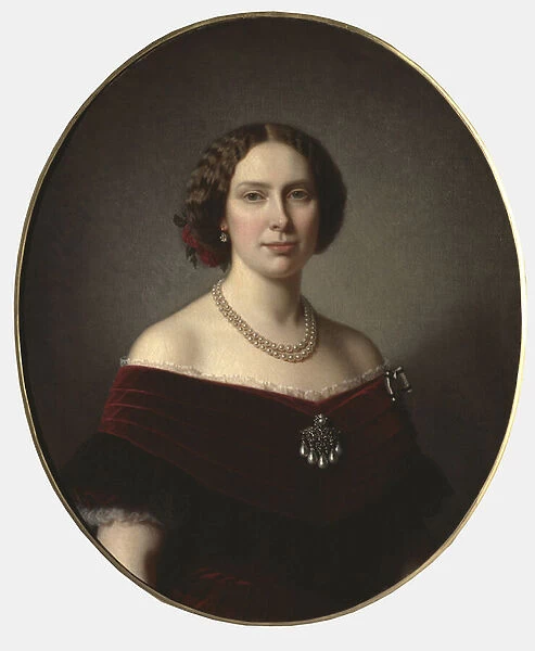 Louise des Pays Bas, reine de Suede et Norvege - Portrait of Louise of the Netherlands
