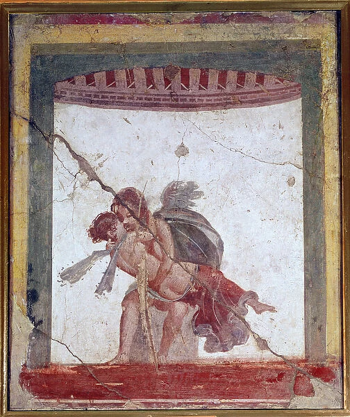 Love and psyche (fresco, 60-80 AD)
