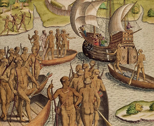 The Lusitanians send a second Boat towards me, from Americae Tertia Pars