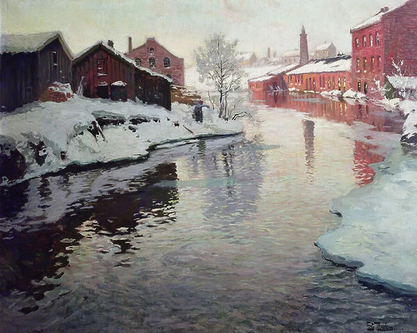 Lysaker River, 1901 (oil on canvas)