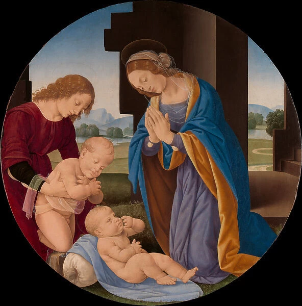 Madonna Adoring the Child with the Infant Saint John the Baptist and an Angel, c