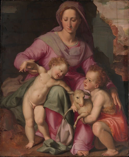 Madonna and Child with the Infant Saint John the Baptist, c. 1572 (oil on wood)