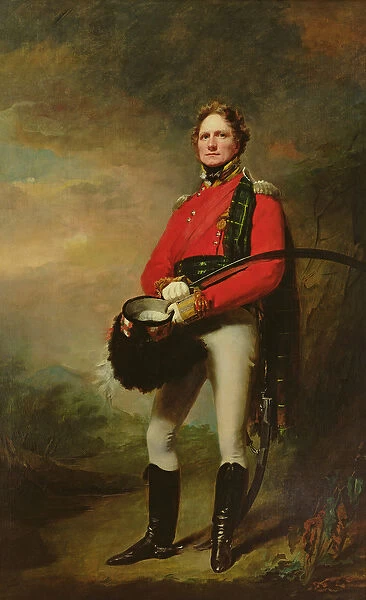 Major James Lee Harvey (c. 1780-1848) (oil on canvas)