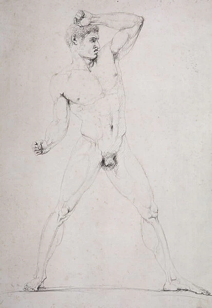 Male Nude, Creugas of Durazzo, from Pausaniass description of the Nemean Games in