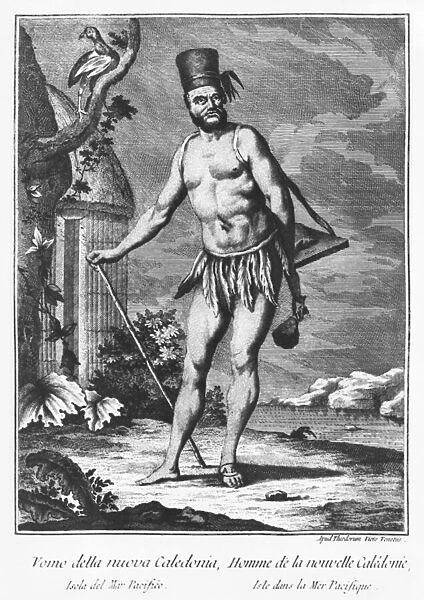 Man of New Caledonia (engraving)