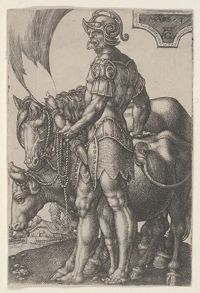 Mars, c. 1533 (engraving)