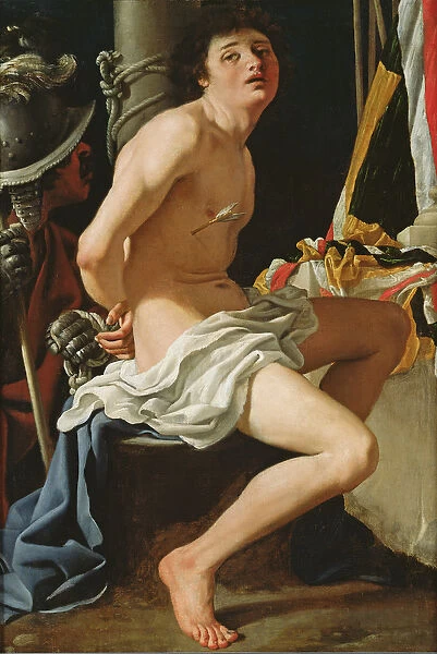 Martyrdom of St. Sebastian (oil on canvas)