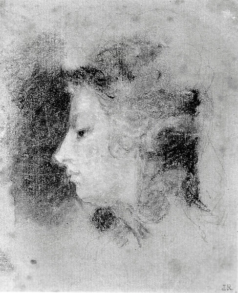 Mary Perdita Robinson, c. 1783 (chalk on paper)