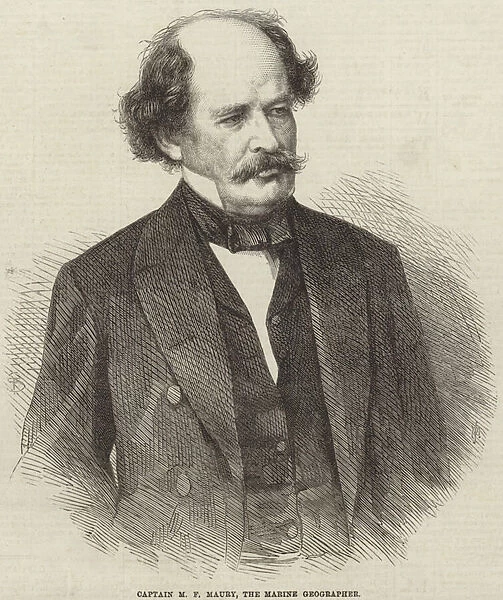 Matthew Fontaine Maury (engraving)