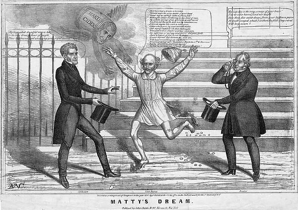 Mattys dream, published by John Childs, New York, 1841 (litho)