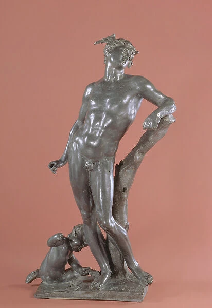 Mercury and Amor (bronze)