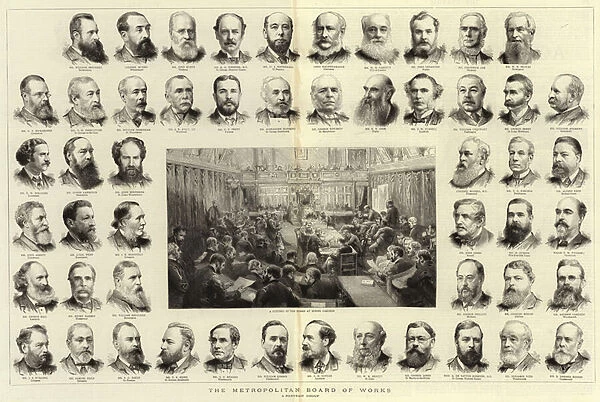 The Metropolitan Board of Works (engraving)