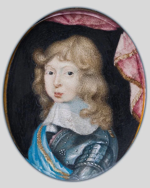 Miniature of Charles XI, King of Sweden as a child, c. 1662 (gouache on parchment)