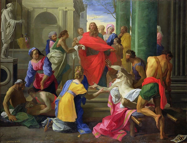 Miracles of St. Paul at Ephesus, 1693 (oil on canvas)