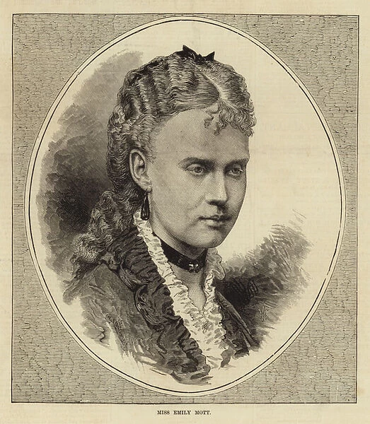 Miss Emily Mott (engraving)