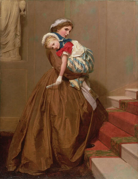 Miss Lilys Return from the Ball, 1866 (pair of 75156)