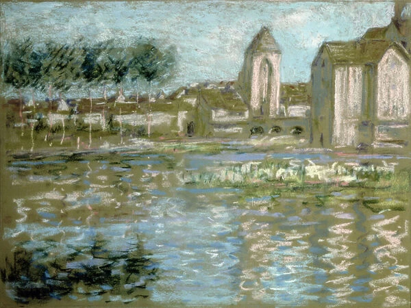 Moret-sur-Loing, c. 1890 (pastel)