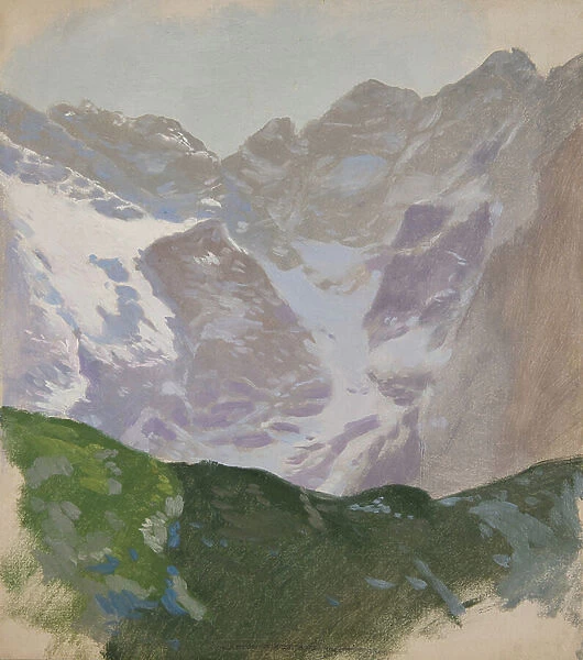Mountain Landscape, 1896 (oil on canvas)