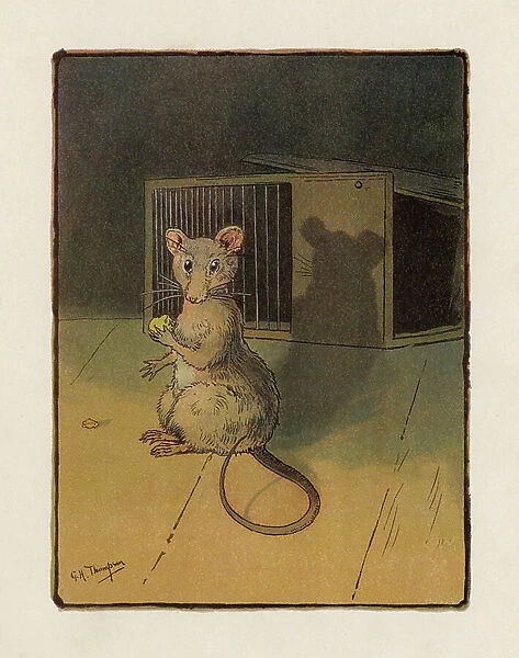 The Mouse (colour litho)