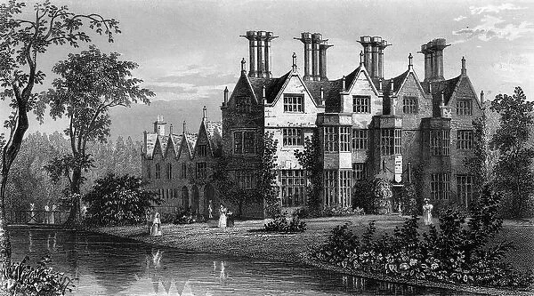 Moyns Park, Essex, 1832 (engraving)