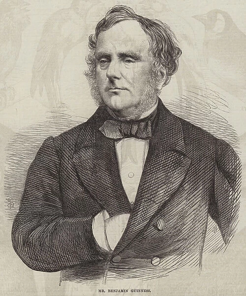 Mr Benjamin Guinness (engraving)