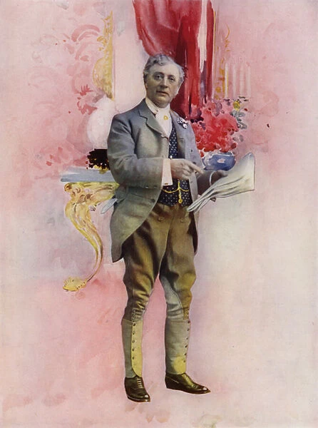 Mr Charles Groves in The Elder Miss Blossom (colour photo)