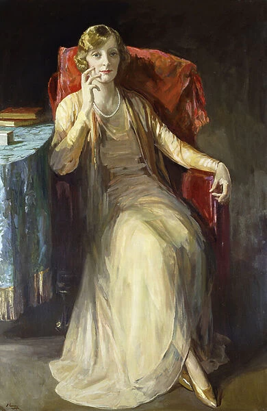 Mrs. W. N. Radford, 1929 (oil on canvas)