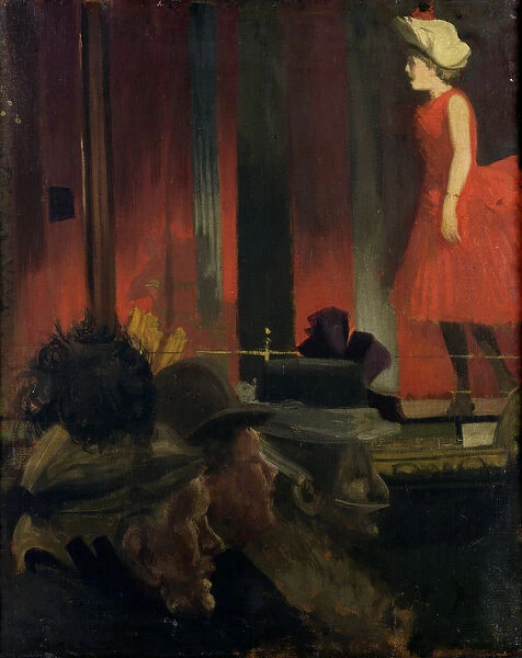 The Music Hall, 1889 (oil on canvas)